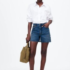 Madewell | The Perfect Vintage Mid-Length Jean Short | Manton Wash